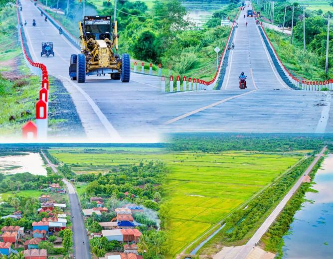 សមិទ្ធផលផលថ្មី ទំនប់ជ្រោយចេក (ត្រួយចេក)